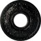 Ekena Millwork Hurley Ceiling Medallion (Fits Canopies up to 7 1/4"), 22 1/8"OD x 7 1/4"ID x 1 3/4"P, Black Pearl CM26HUBPS - alternate 1